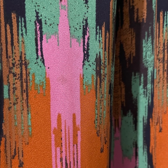 The Impeccable Pig Vibrant Patterned Long Sleeve Dress - Picture 4 of 7